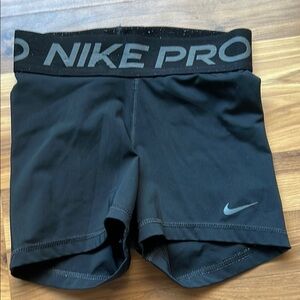 Nike Women's Black Pro Shorts xs